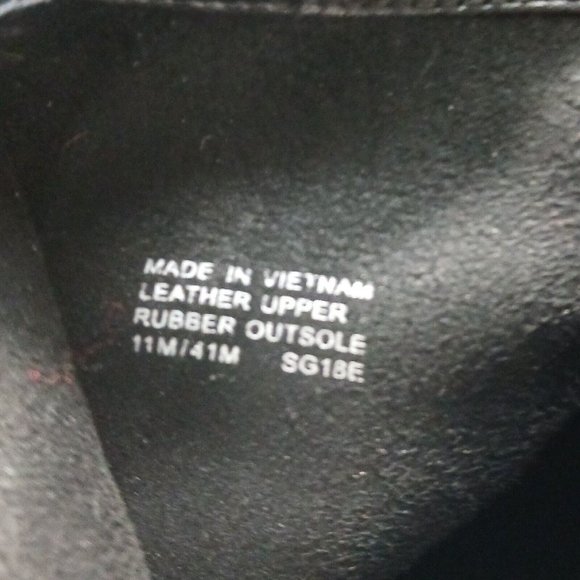 Michael Kors Woman's Size 11M Black Leather Zip Ankle Booties Heeled Boots - Picture 5 of 7